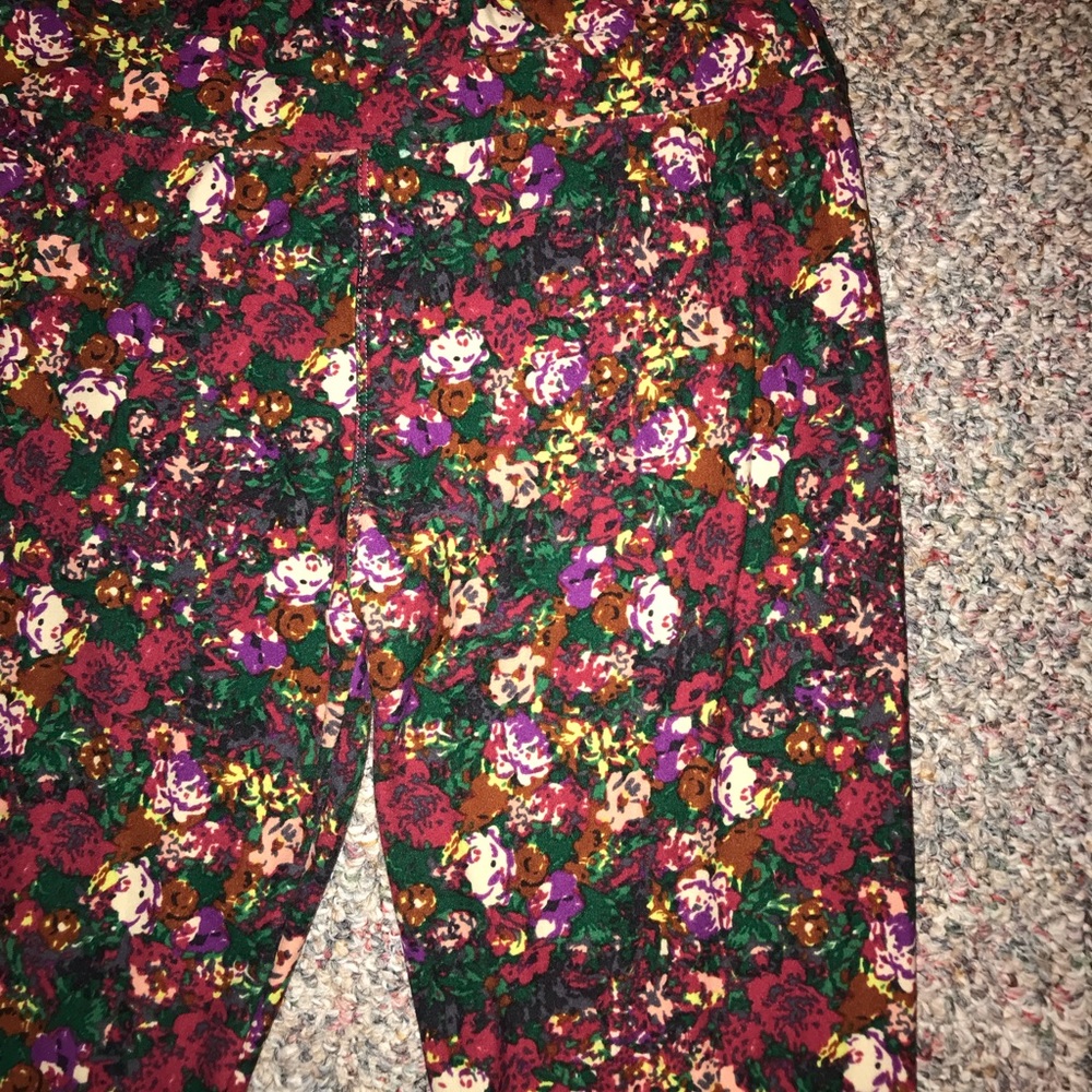 LuLaRoe Floral Leggings